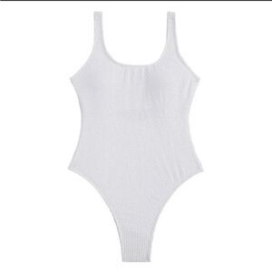 Body swimwear white without a tag